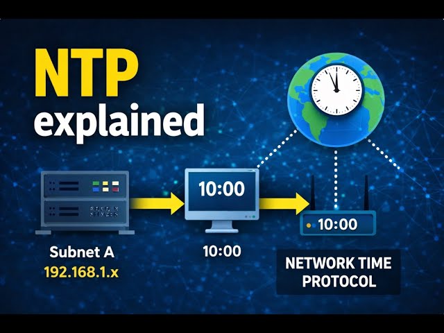 NTP explained | what is Network Time Protocol
