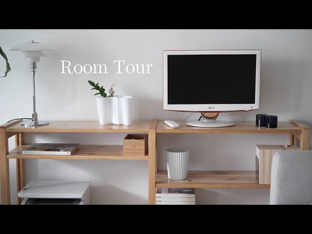 Living Room & Study Tour | Minimalist Decor & Objects