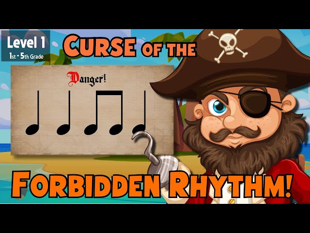 LEVEL 1/7: Curse of the Forbidden Rhythm Play Along! Elementary Music Game- Poison Rhythm!