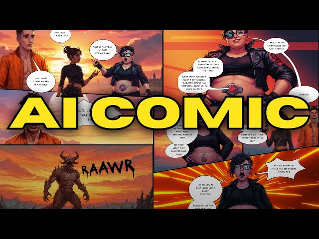 How to make Comics using AI