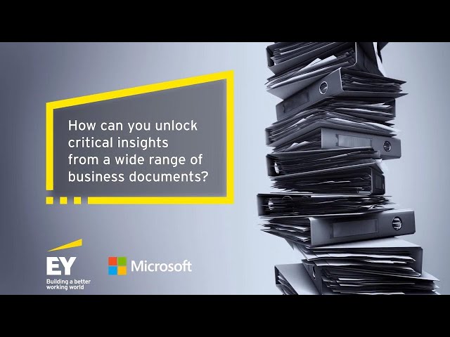 EY and Microsoft Document Intelligence