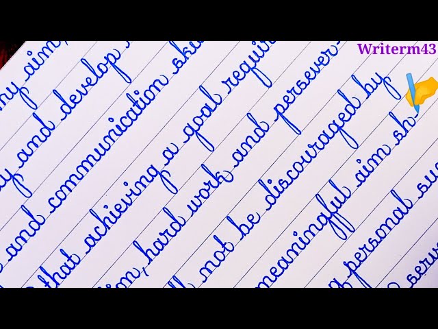 Modern calligraphy writing | handwriting sudhar | handwriting practice for beginners |1 page writing