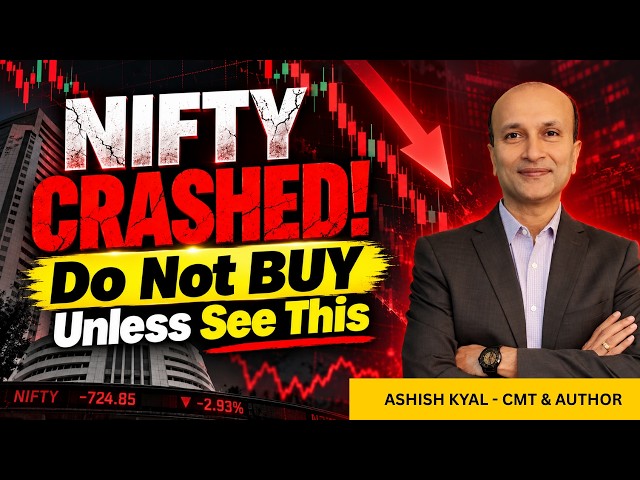 Nifty Crashed! Do Not BUY Unless you See this!