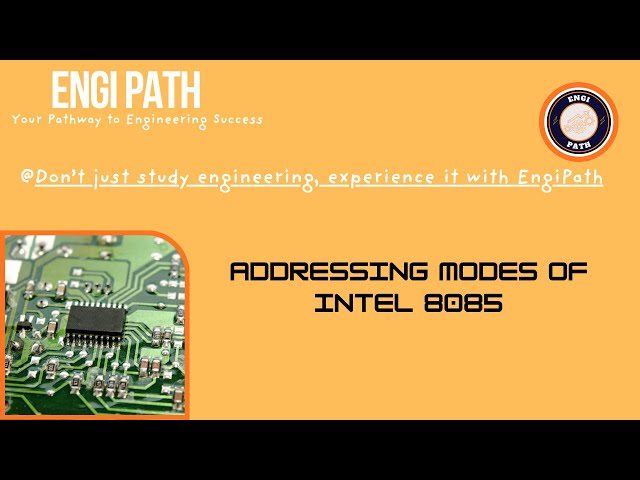 Addressing Modes of Intel 8085 Microprocessor