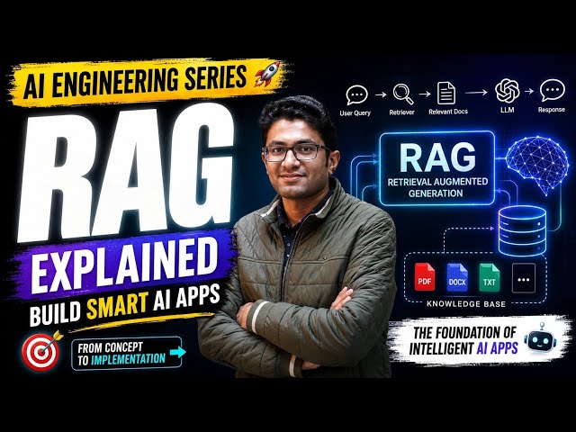 RAG Explained in 12 Minutes 🚀 | How AI Apps Use Your Data