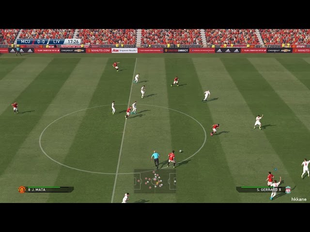 Jugabilidad del Manchester United vs. Liverpool de Pro Evolution Soccer 2016 para PC