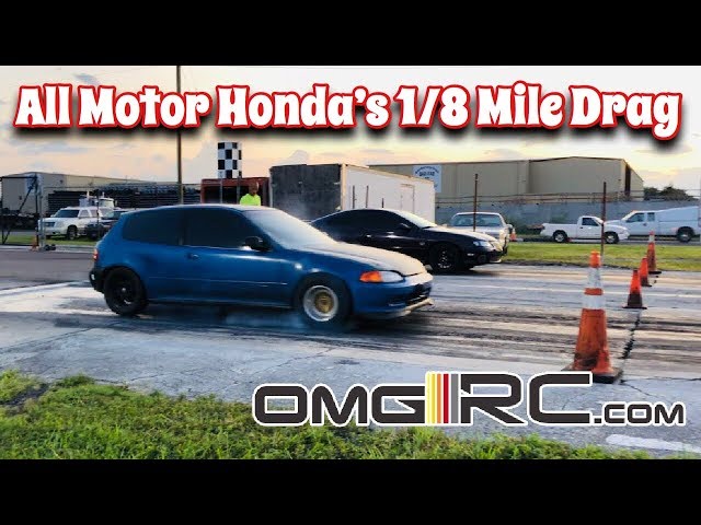 My Friends All Motor K24 Honda Civic EG I Showtime Speedway Pinellas Park I  OMGRC.com