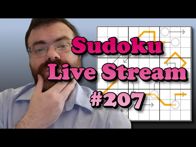 Sudoku Live Stream #207 Come solve with me!