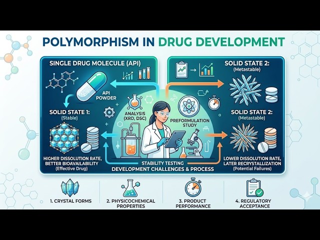 POLYMORPHISM IN DRUG DEVELOPMENT