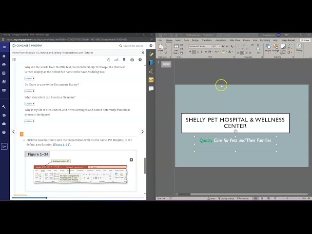 SAM Textbook Project Powerpoint Module 1