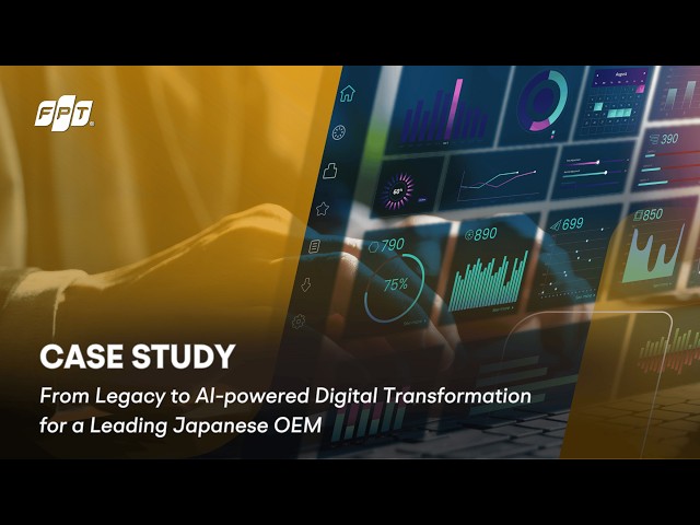 [Case Study] From Legacy to AI-powered Digital Transformation for a Leading Japanese OEM