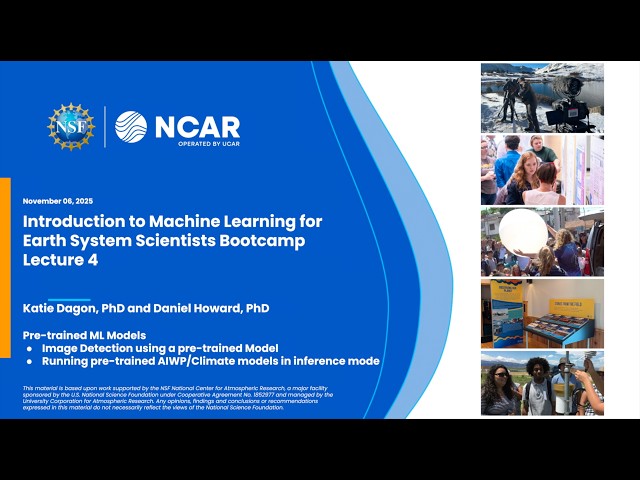 Lecture 4: Pre-Trained Machine Learning Models | 2025 EdEC Machine Learning Bootcamp