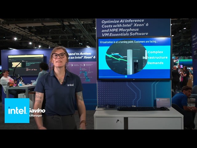 Cut AI inference costs with Intel® Xeon® 6 and HPE ProLiant DL380 | Intel Business