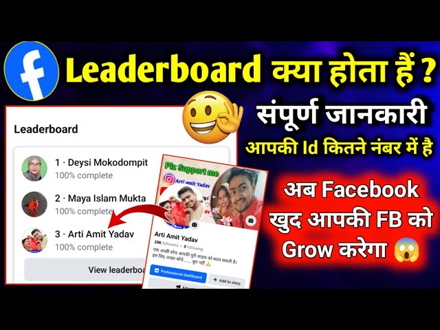 Facebook Leaderboard kya hota hai | Facebook Leaderboard kya hai | view leaderboard kya hota hai