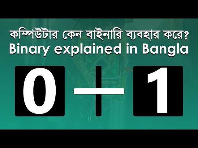 Why Computer use binary? Binary explained in Bangla I বিনারীর বিস্তারিত জানুন সহজ ভাষায় I TechTalk