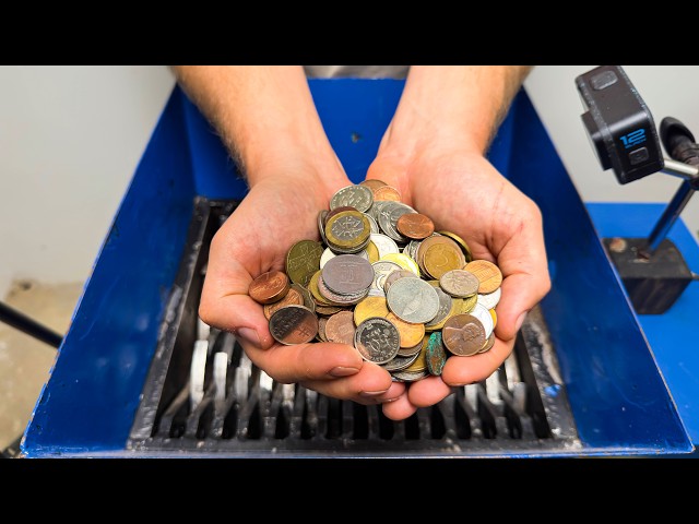 Can an Industrial Shredder Destroy Coins?