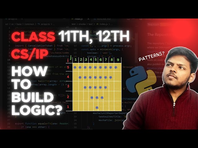 How to build logic in Python Programming | CS/IP | Class 11th/12th | Rajnath Prasad