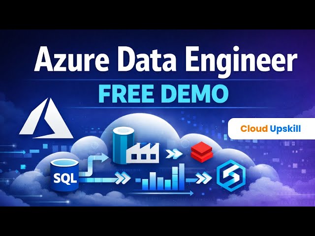 Azure Data Engineer | Free Demo | Easy to understand #azuredatafactory #education #cloudupskill