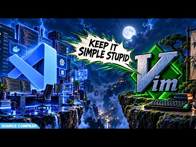 Why Vim Refuses to Become VS Code