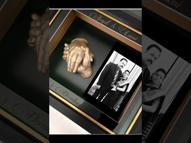 Hand Casting Tutorial at home | how to create the mould | #viral #youtubeshorts #youtube #shorts