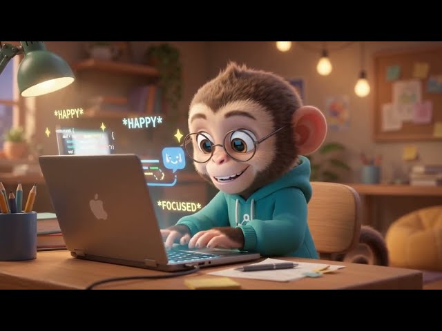 Little Monkey Coder Fixes the Bug! 🐵💻