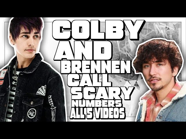 COLBY AND BRENNEN CALL SCARY NUMBERS | ALL FIVE VIDEOS