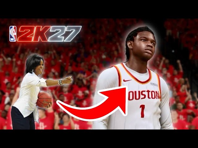 i put michelle obama in the NBA