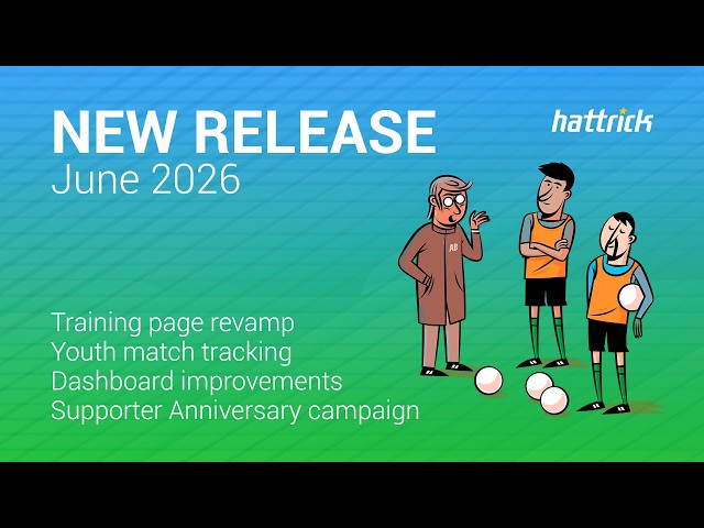 New release: Training page, dashboard improvements, Supporter campaign (June 2026)