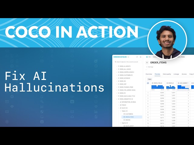 Fix AI Agent Hallucinations in 5 Minutes with Snowflake Semantic Views
