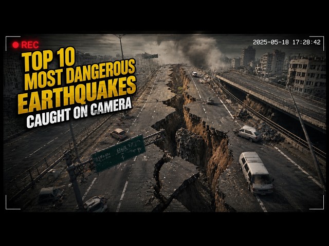Top 10 Most Terrifying Earthquakes Caught on Camera