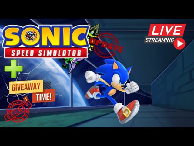 Secret Giveaway/Sonic Speed Simulator Update!