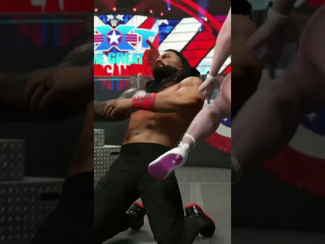 Roman Reigns VS Nikki Bella Fight WWE2K25 #trending #wwe #shorts #viral #youtubeshorts #usatoday