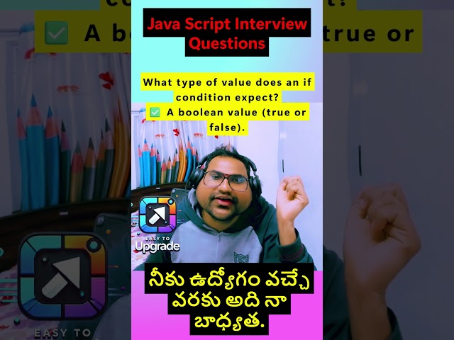 ❓ What type of value does an if condition expect?