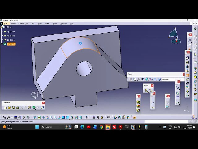 Practical No. 8 3D MODELLING AND ADDITIVE MANUFACTURING(316013)