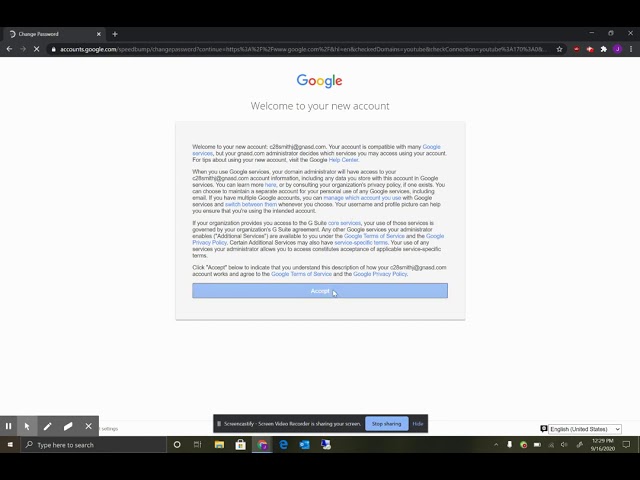 Google Account Sign In