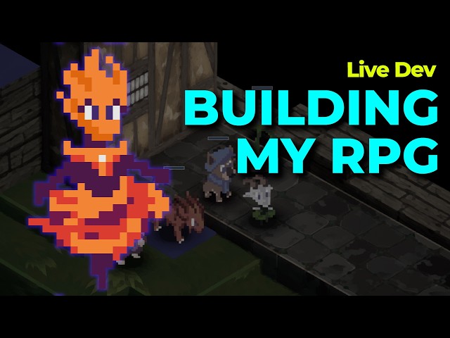 Game Development Stream: Building an RPG with Pixel Art & UE5 VFX | DreamIn