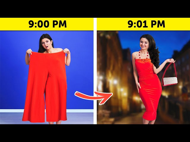 22 ASTUCES BRILLANTES POUR LES VÊTEMENTS || IDÉES DIY COOLS POUR AMÉLIORER TES VÊTEMENTS