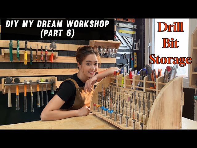 DIY French Cleat Holder | Drill Bit Storage| Hammer | Pliers| My Workshop  ( Part 6 )