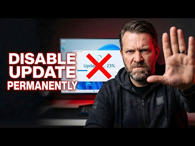 How To Disable Automatic Update Permanently Windows 11 25H2 | STOP Win 11 Updates Permanent Method