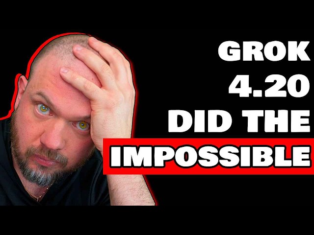 GROK 4.20 cracked the code