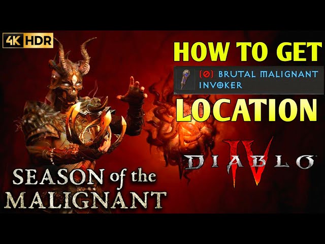 How to Get Brutal Malignant Invoker Diablo 4 Brutal Malignant Invoker | D4 Brutal Malignant Invoker