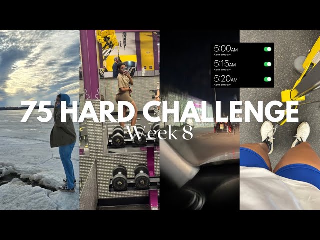 WEEK 8 OF THE 75 HARD CHALLENGE | making progress!! #75hardchallenge