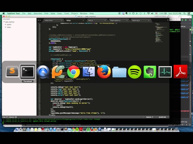 livereload walkthrough for Python App Engine developers