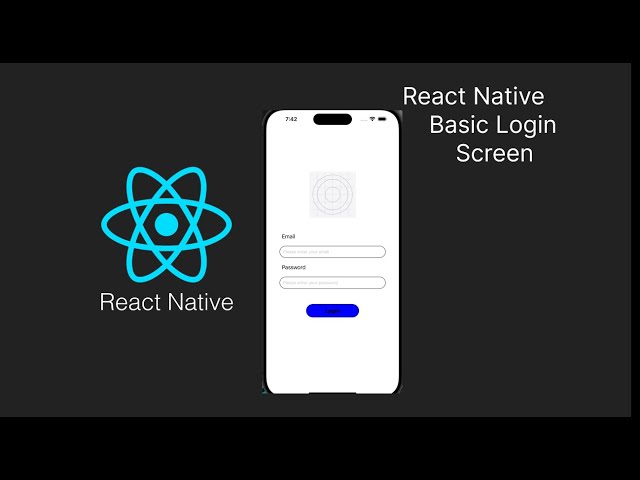 React Native Basic Login Screen Tutorial