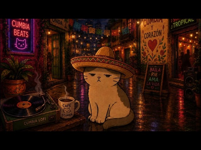24/7 cumbia beats lo-fi party mix