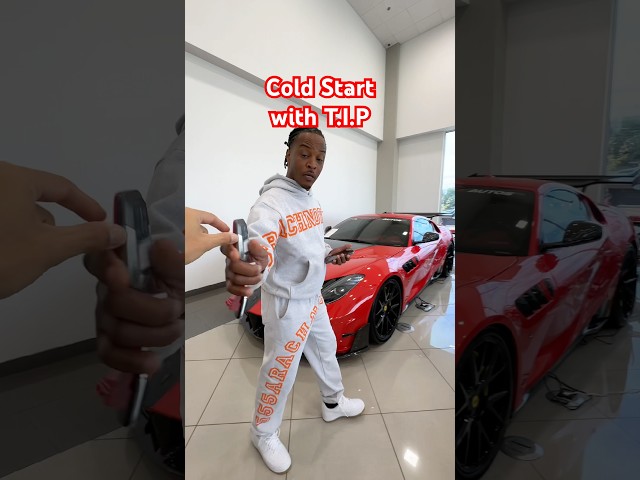 T.I arranque en frío Ferrari 812 Superfast Mansory