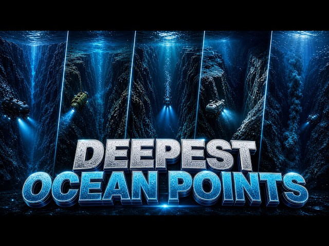 Top 5 Deepest Points in the Ocean