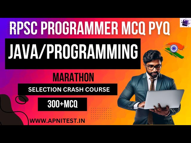 RPSC PROGRAMMER 2024| JAVA/PROGRAMMING | MARATHON |APNITEST
