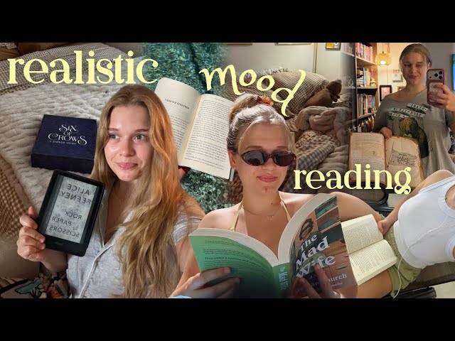 What I realistically mood read in a week 📚🙂‍↕️ (continuing series, binge reading, dnf)