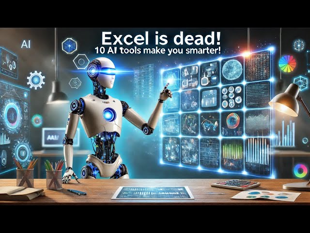 Excel Is DEAD! 10 AI Tools That Will make you Work SMARTER ! #excel #ai #chatgpt #googlesheets